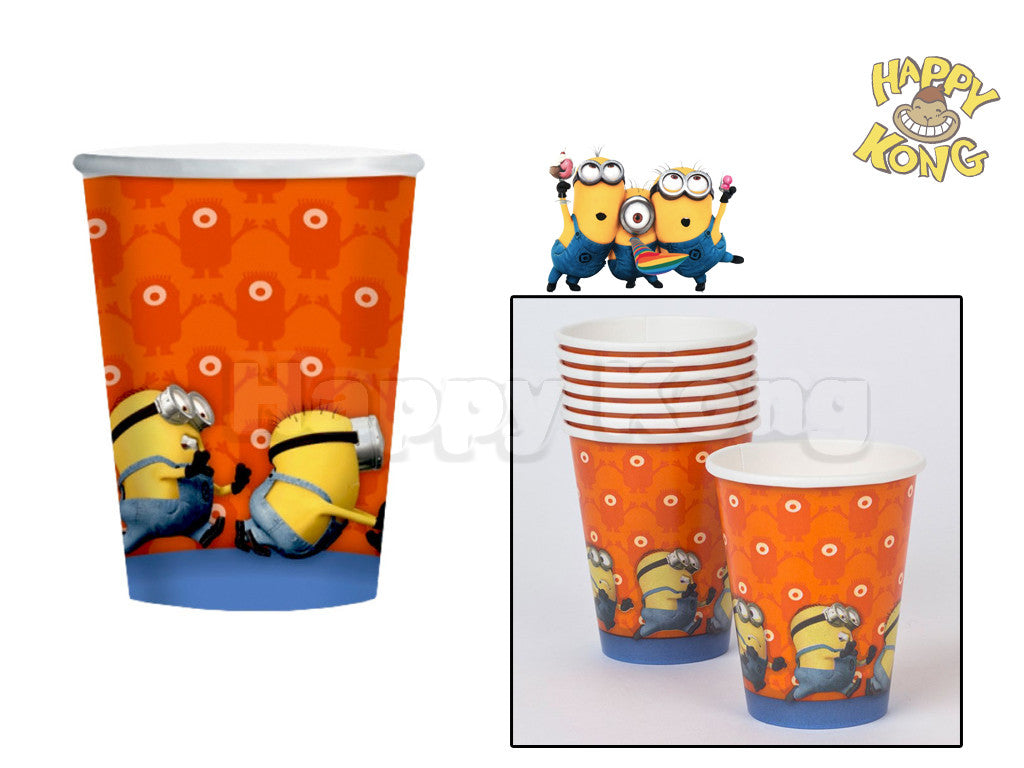 Minions (official) Party Cup Pack of 8