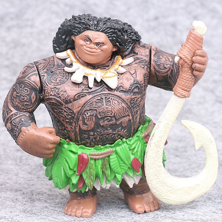 Moana - figures play set - cake decoration cake figures 6pcs