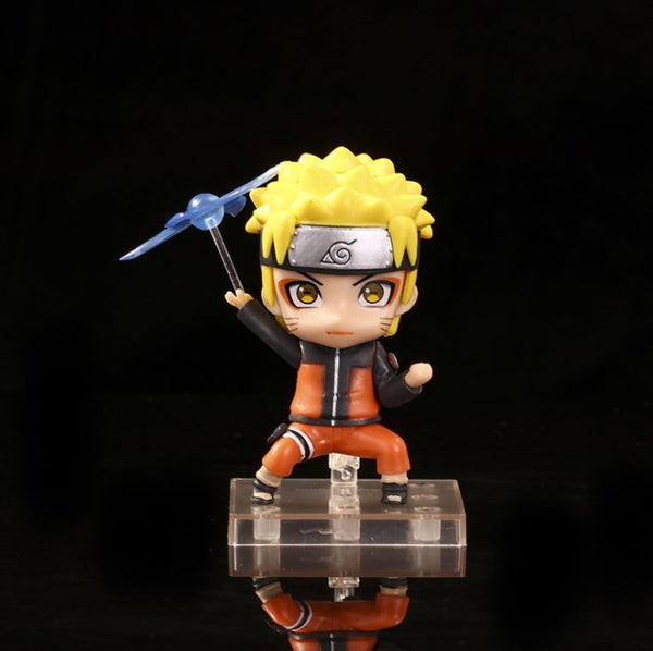 Naruto Figures x 3 - Naruto figure in 3 different pose and form.