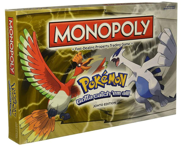 Monopoly Game Pokemon Johto Edition