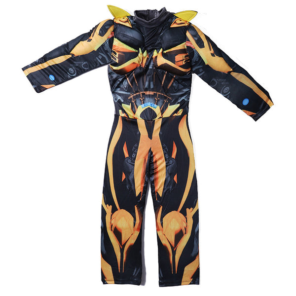 Bumble Bee Transformer Children Costume Set (Muscular style ) Choose S/M/L