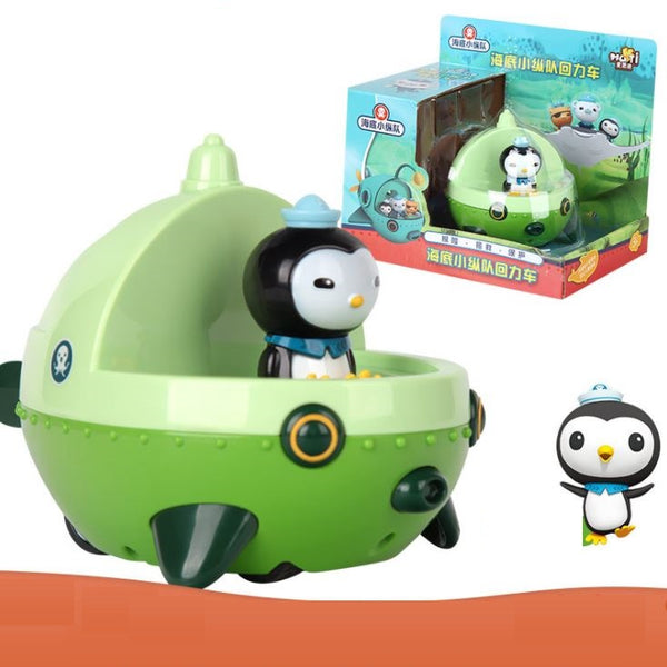 Octonauts Figures Cars Play - Pull back action toy car