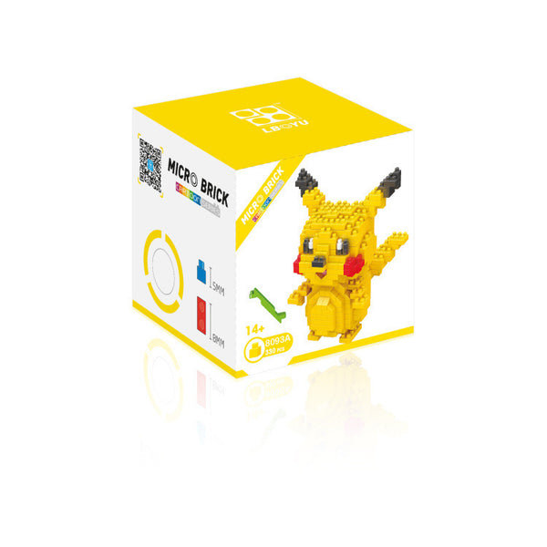 Pokemon Pikachu Diamond Micro blocks building fun