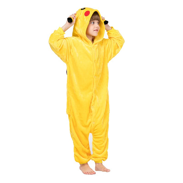 Pokemon Pikachu Onesie Animal Kigurumi Costume - KIDS