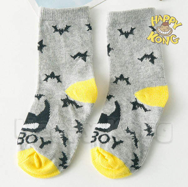 Kids unique pattern happy socks - many size
