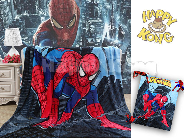 Spiderman blanket (kids Single size)