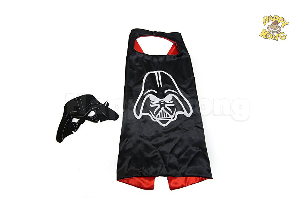 Starwars Darth Vader Kids Party Mask and Cape