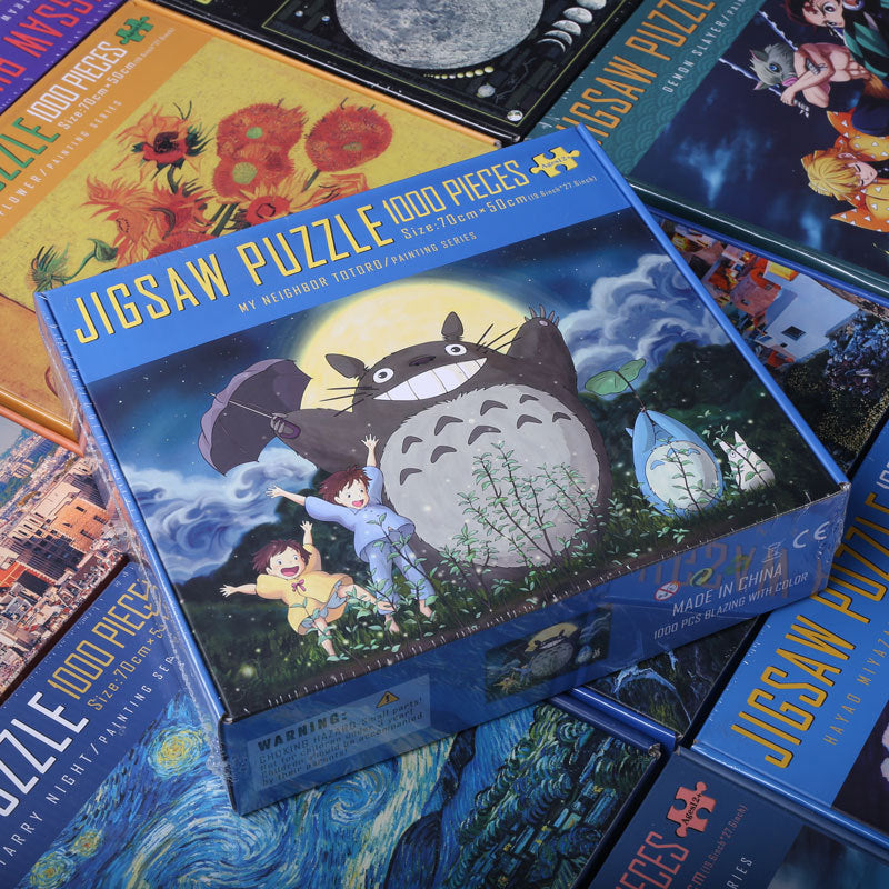 Studio Ghibli Totoro - 1000pcs puzzle 50cm x 70cm