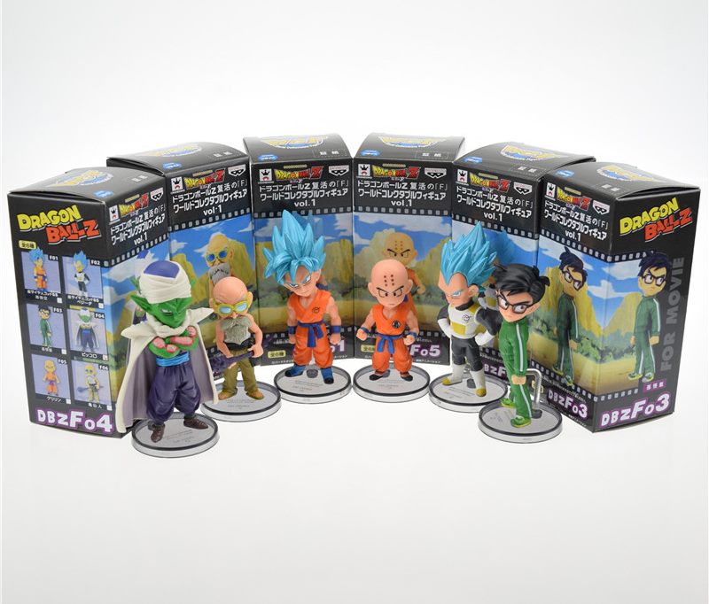 Dragon Ball Z Figures Toy set of 6pcs (Vol.1) Sales Discount