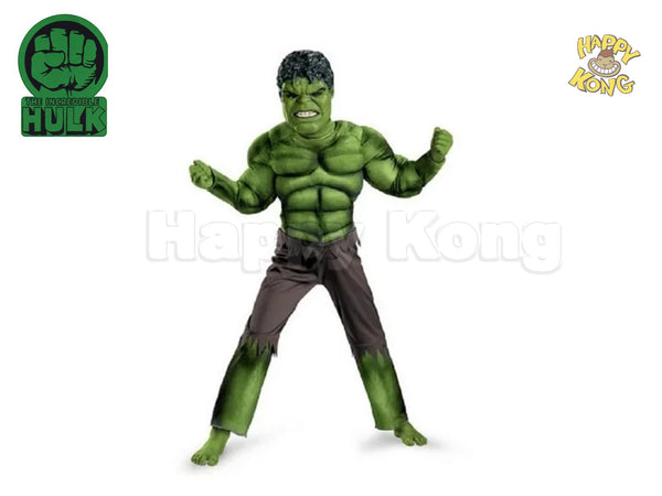 Hulk kids Costume + Mask Set