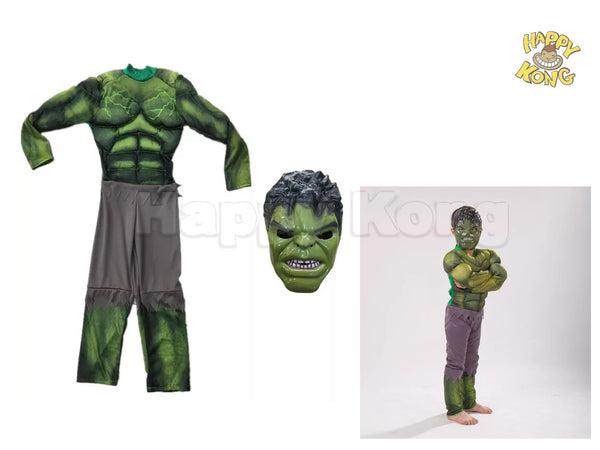 Hulk Children Costume + Mask Set Marvel