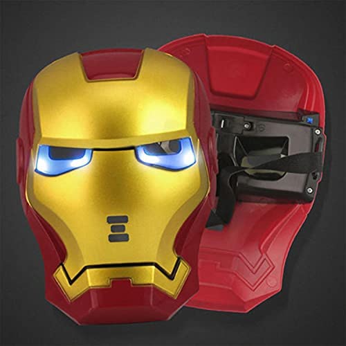 Marvel Ironman Children Costume + Mask Set (Muscular style )
