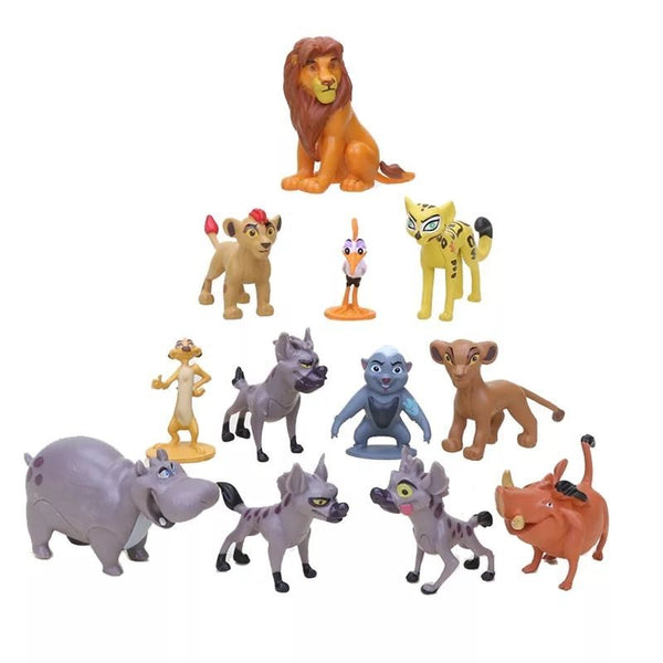 Disney Classic Lion King - Lion Guard figures set of 12pcs- Cake topper