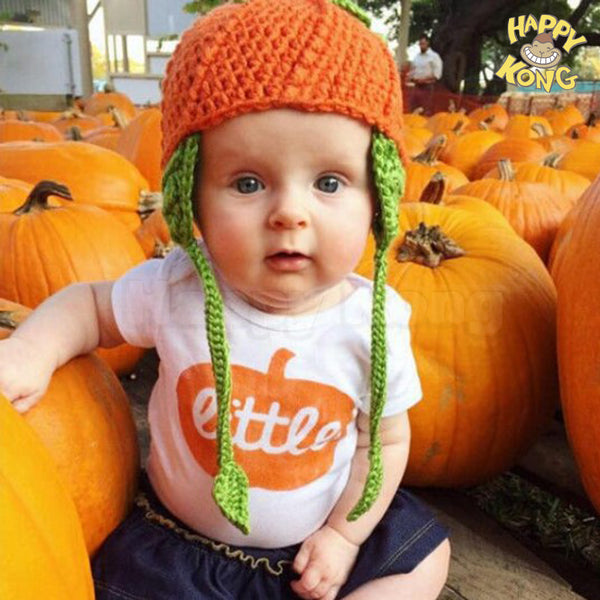 Baby Bodysuit Onesie Cotton Halloween Little Pumpkin Costume Infant Size