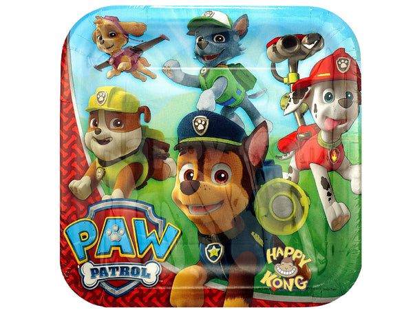 Paw Patrol Official party plates pack of 8