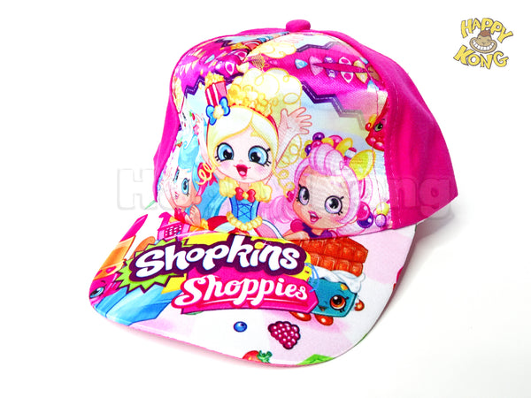 Shopkins kids hot pink cap (adjustable)