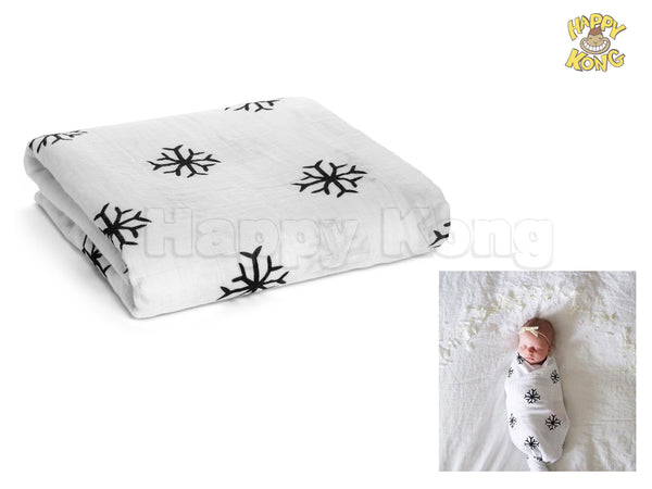 Soft Muslin Cotton Two Layer Newborn Swaddle Baby Blanket Wrap Towel Summer
